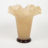 ALV VASE GLASS BEIGE